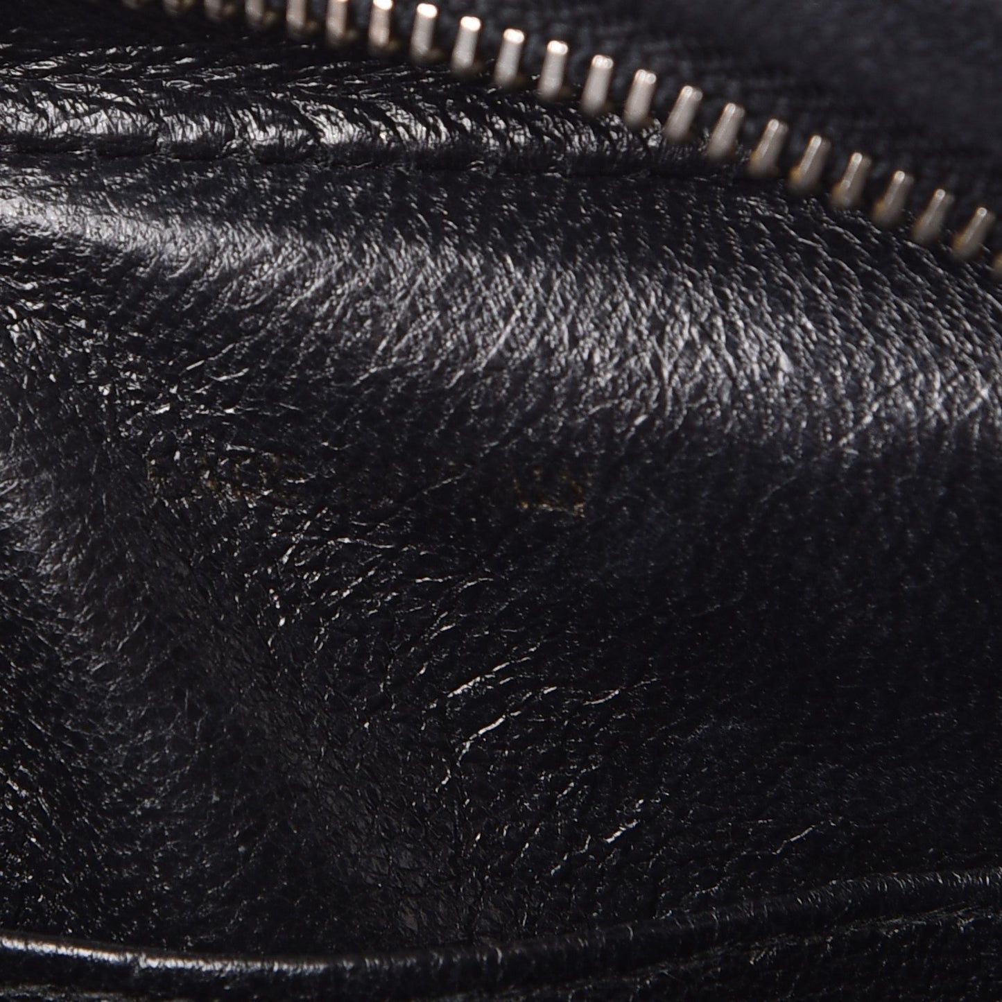 Suede Quilted CC Tassel Camera Case Black