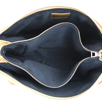 Louis Vuitton Lambskin Embossed Monogram Coussin PM Gold 6 of 11