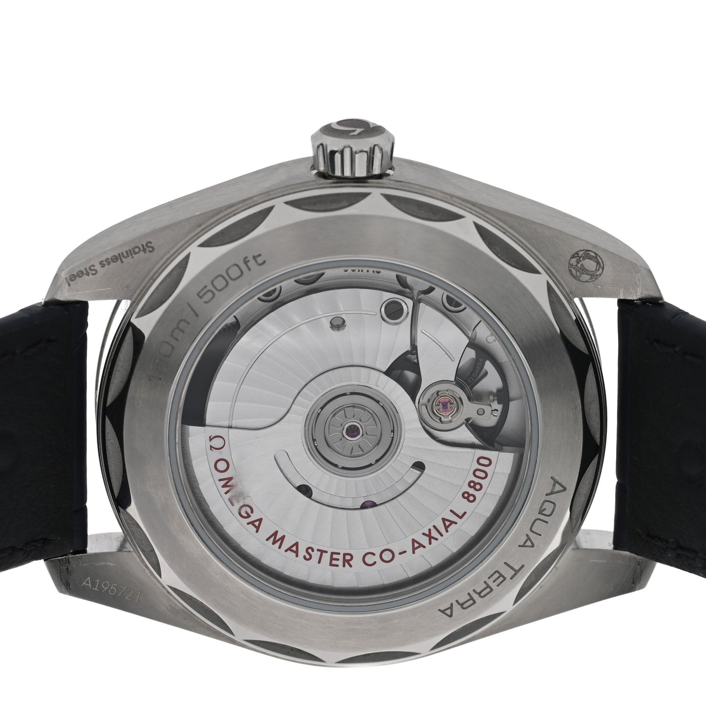 Stainless Steel Alligator 38mm Seamaster Aqua Terra Co-Axial Automatic Watch Blue 220.13.38.20.03.001