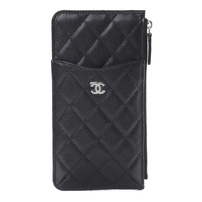 Chanel Caviar Quilted Classic iPhone Pouch Black 1 of 8