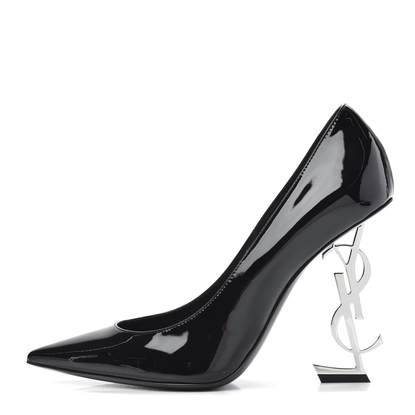 Patent Opyum 110 Pumps 38 Black Silver