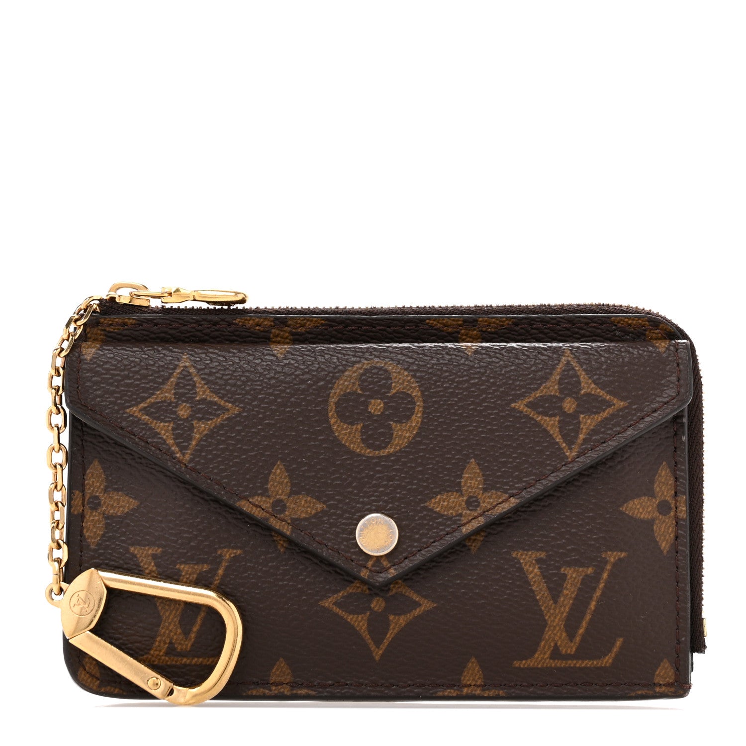 Louis Vuitton Monogram Recto Verso Card Holder Black 1 of 8