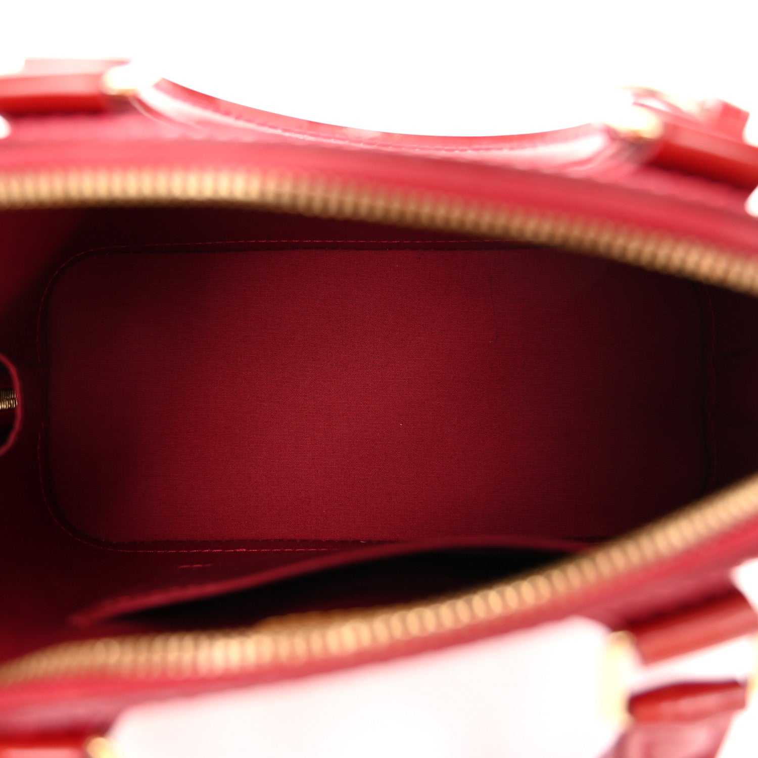 Louis Vuitton Vernis Alma BB Pomme D'Amour 5 of 10