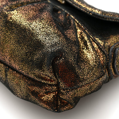 Fendi Metallic Nappa Mini Chef Shoulder Bag Bronze 9 of 9