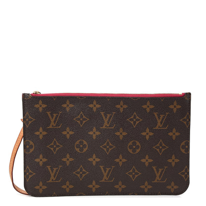 Louis Vuitton Monogram Neverfull MM GM Pochette Pivoine 1 of 6