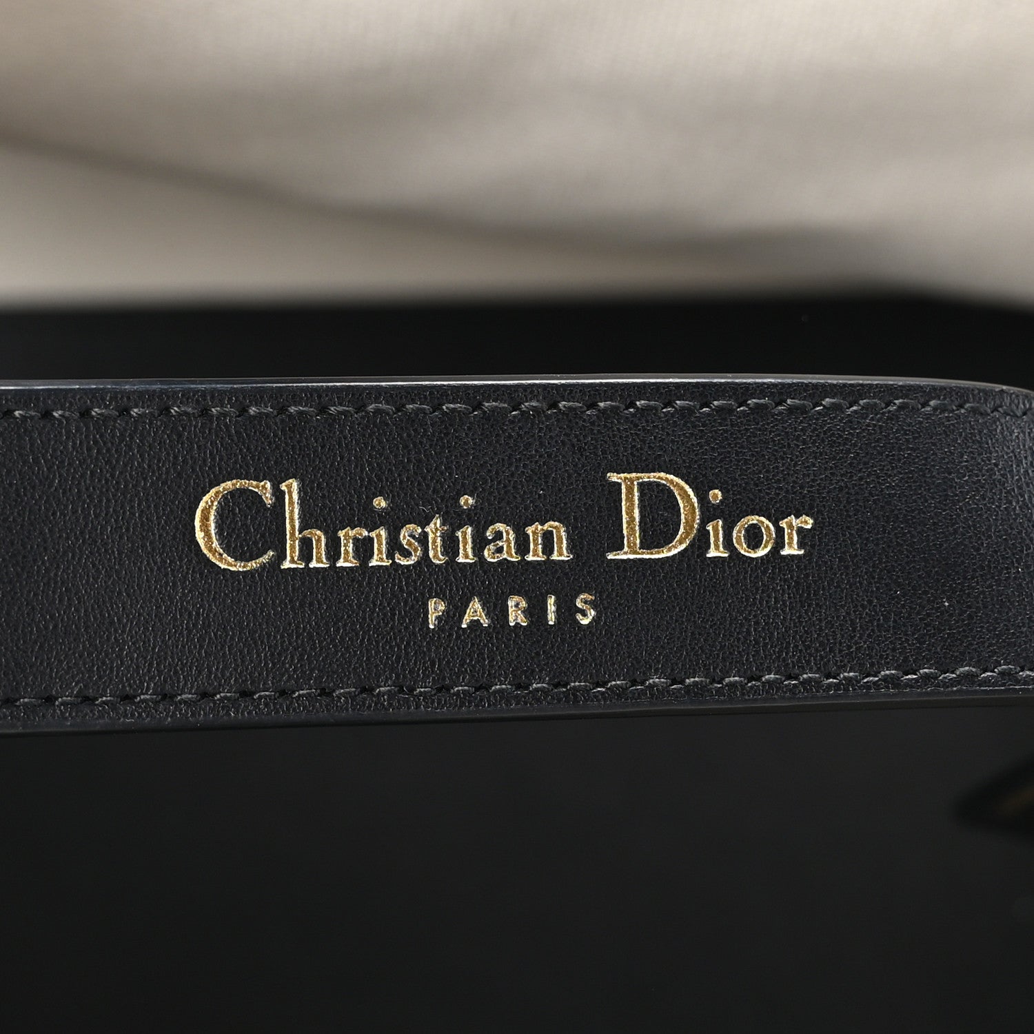 Christian Dior Canvas Large Paris Allover Large Toujours Latte Black 6 of 14