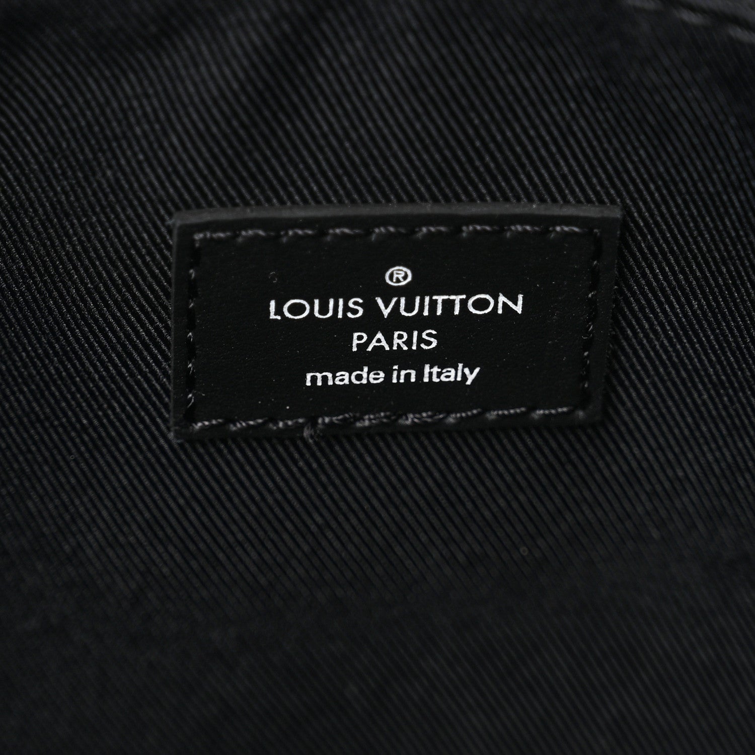 Louis Vuitton Nylon Embroidered Keepall Bandouliere 50 Black