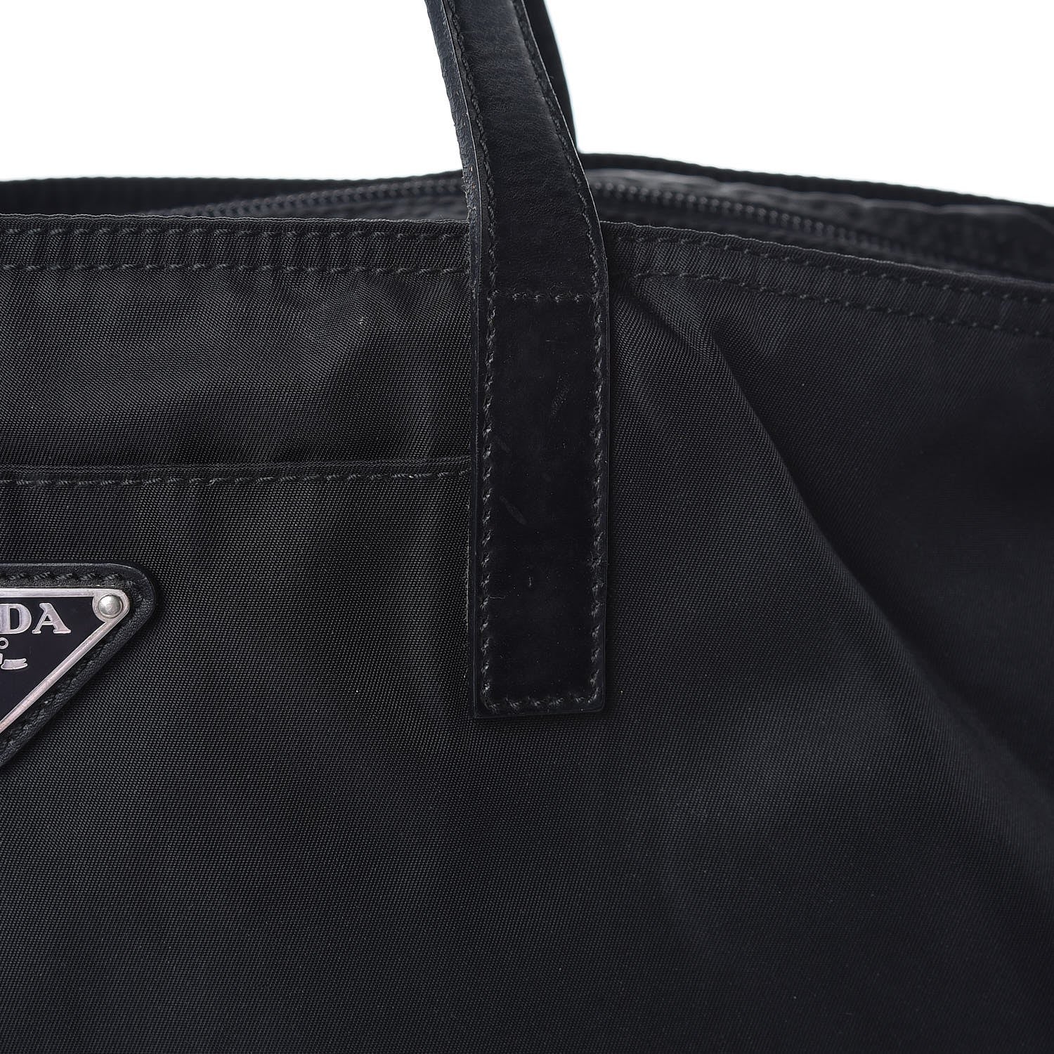 Prada Tessuto Nylon Tote Black 10 of 13