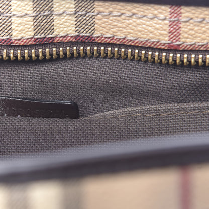 Burberry Haymarket Check Medium Regent Tote Chocolate 8 of 15