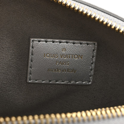 Louis Vuitton Lambskin Embossed Monogram Coussin BB Silver 6 of 9