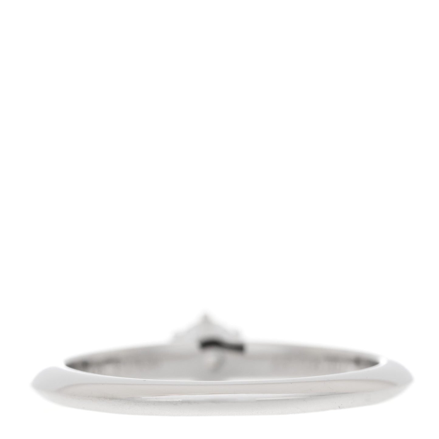 Platinum Diamond .21ct Solitaire Engagement Ring 52 6