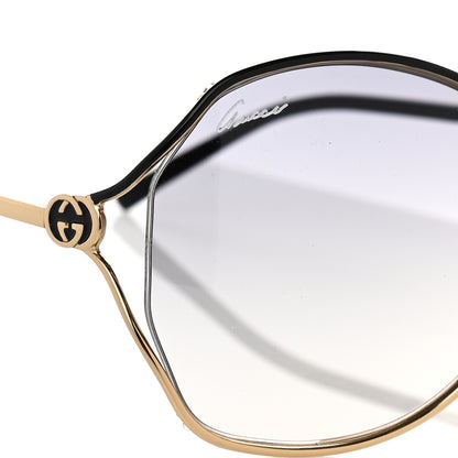 Gucci Oversized Sunglasses GG 2846/N/S Gold 8 of 9