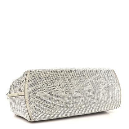 Fendi Crystal Vitello Laminato FF Fendi Small First Argento 4 of 10