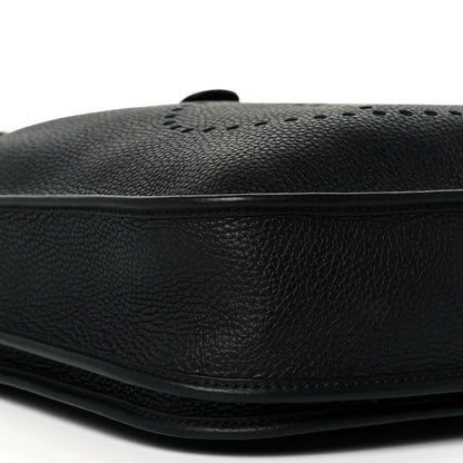 Hermes Taurillon Clemence Evelyne III PM Black 8 of 11