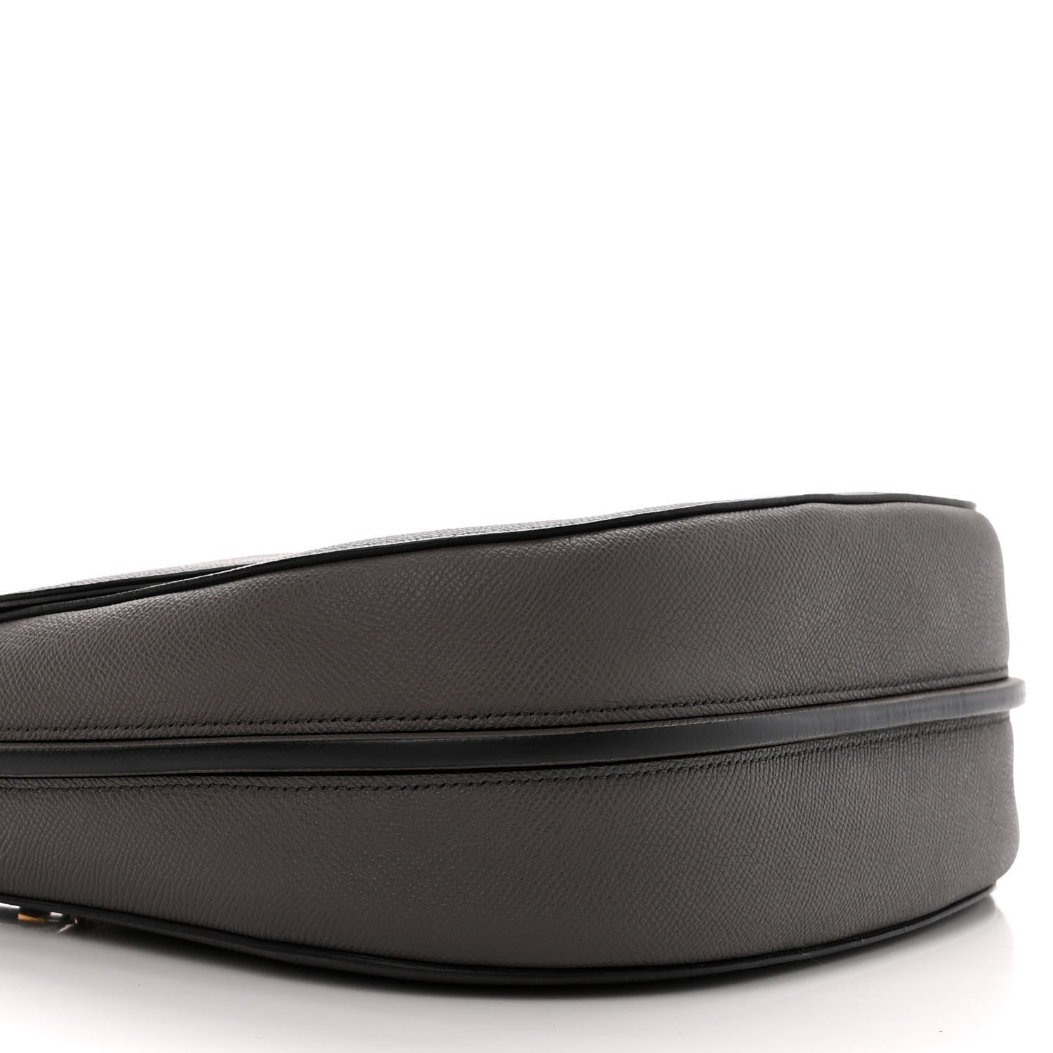 Celine Grained Calfskin Medium Trotteur Light Anthracite 9 of 14