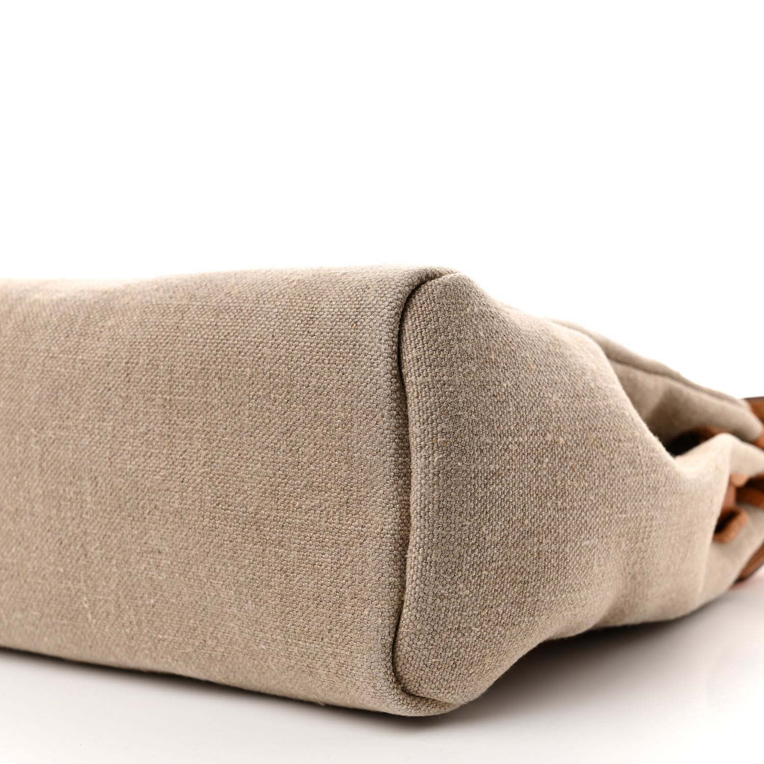 Hermes Toile De Camp Vache Hunter Herbag Zip Retourne 31 PM Ficelle Naturel 10 of 13