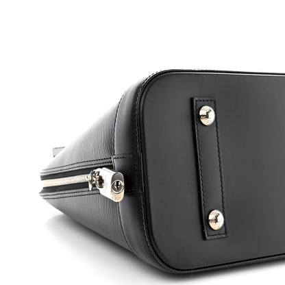 Louis Vuitton Epi Alma MM Black 9 of 13