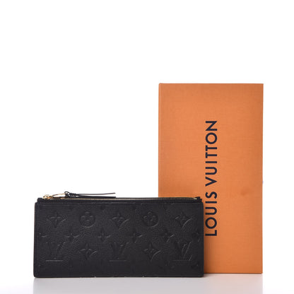 Louis Vuitton Empreinte Adele Wallet Black 7 of 7