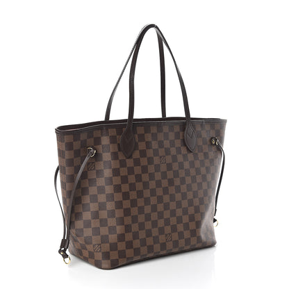 Louis Vuitton Damier Ebene Neo Neverfull MM Rose Ballerine 2 of 10