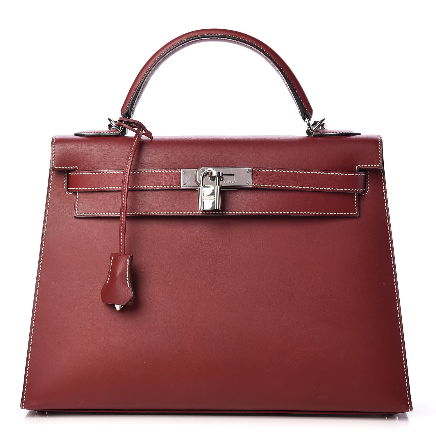 Hermes Chamonix Kelly Sellier 32 Rouge H 1 of 22