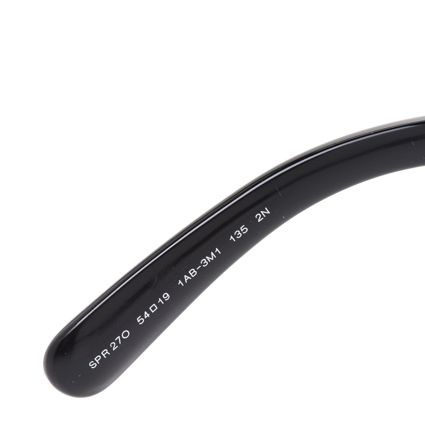 Acetate Baroque Sunglasses SPR 27O Black