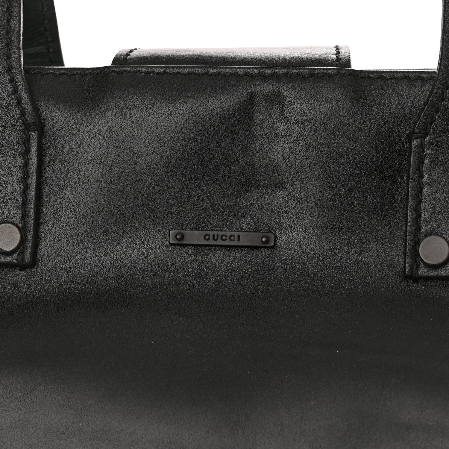 Gucci Calfskin Doctor Bag Black 14 of 15