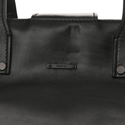 Gucci Calfskin Doctor Bag Black 14 of 15