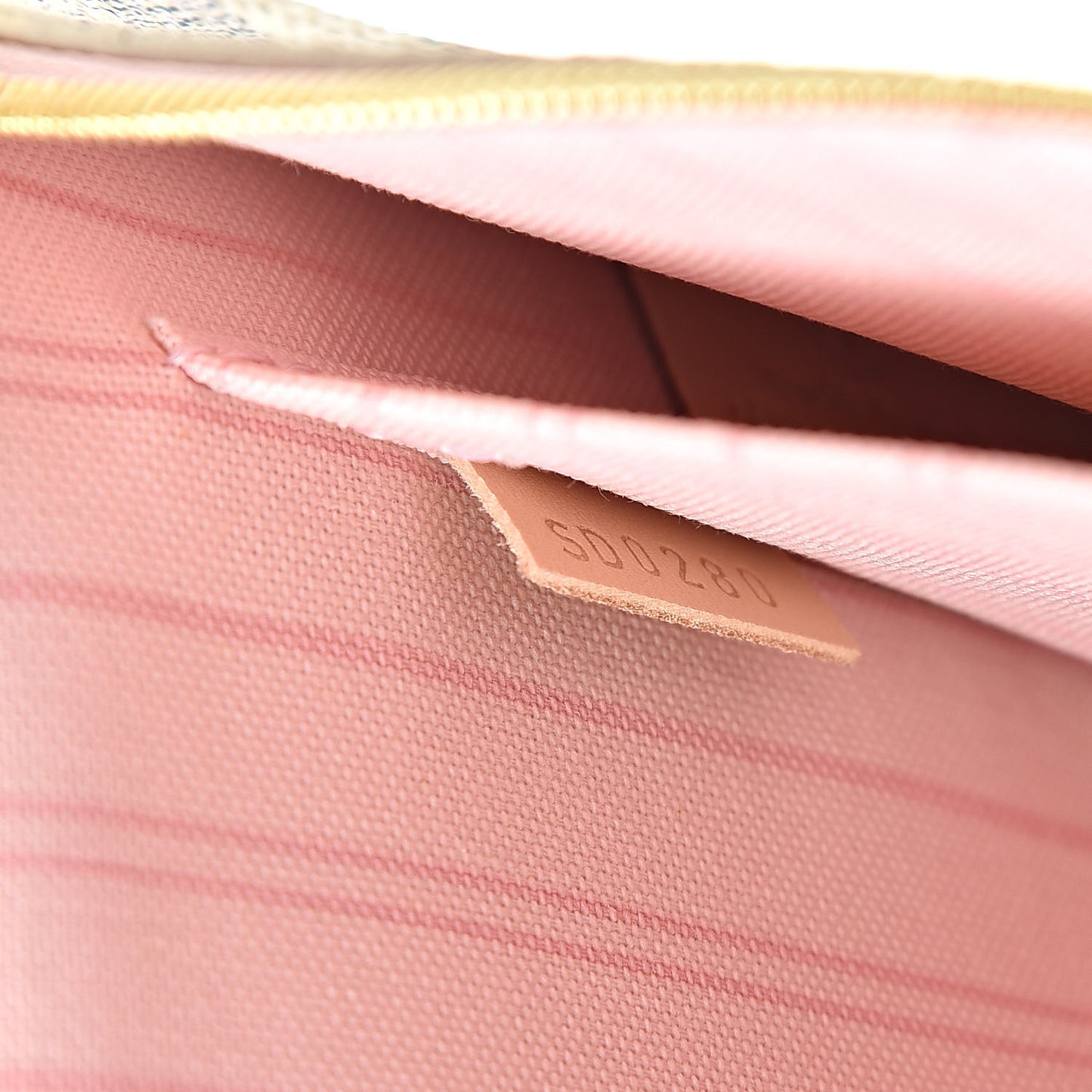 Damier Azur Neverfull MM GM Pochette Rose Ballerine