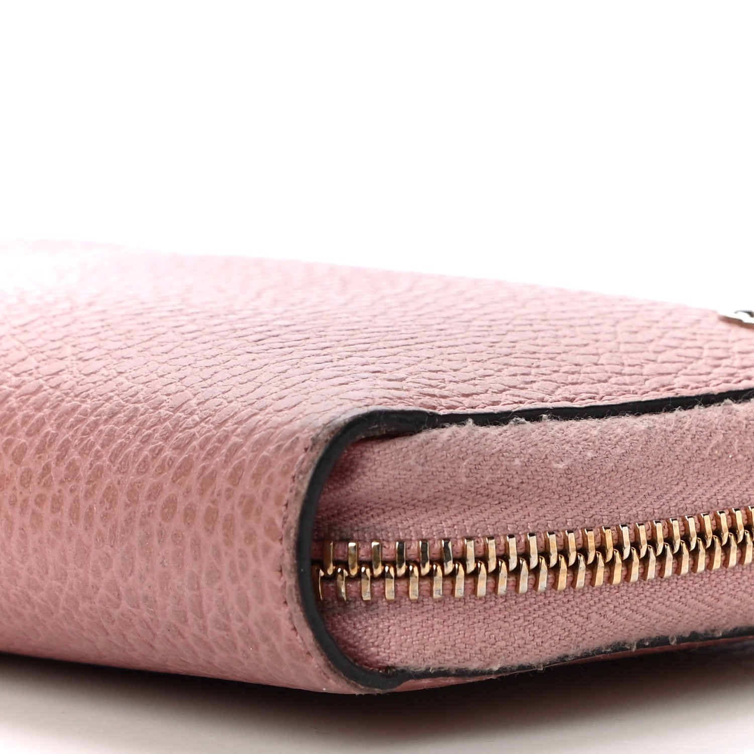 Gucci Dollar Calfskin Medium GG Zip Around Wallet Soft Pink 9 of 23