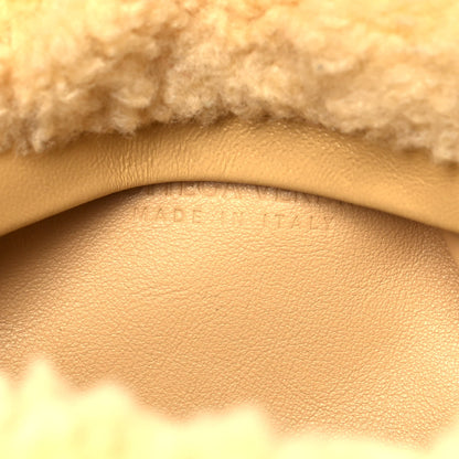 Bottega Veneta Shearling The Fringe Pouch Teddy 5 of 5