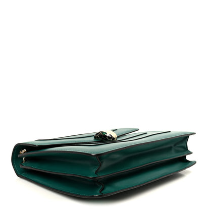 Bulgari Calfskin Serpenti Forever Shoulder Bag Emerald Green 5 of 12