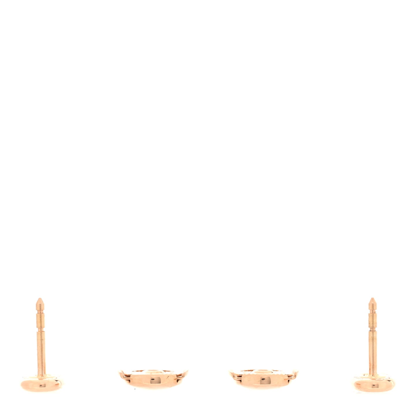 18K Rose Gold TPM Farandole Stud Earrings