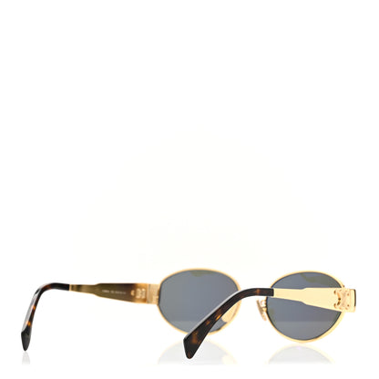 Celine Metal Triomphe 01 Sunglasses CL40235U Gold Green 4 of 7