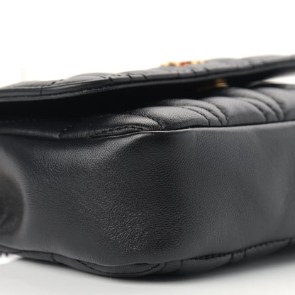 Versace Nappa Quilted Virtus Evening Bag Black 8 of 9