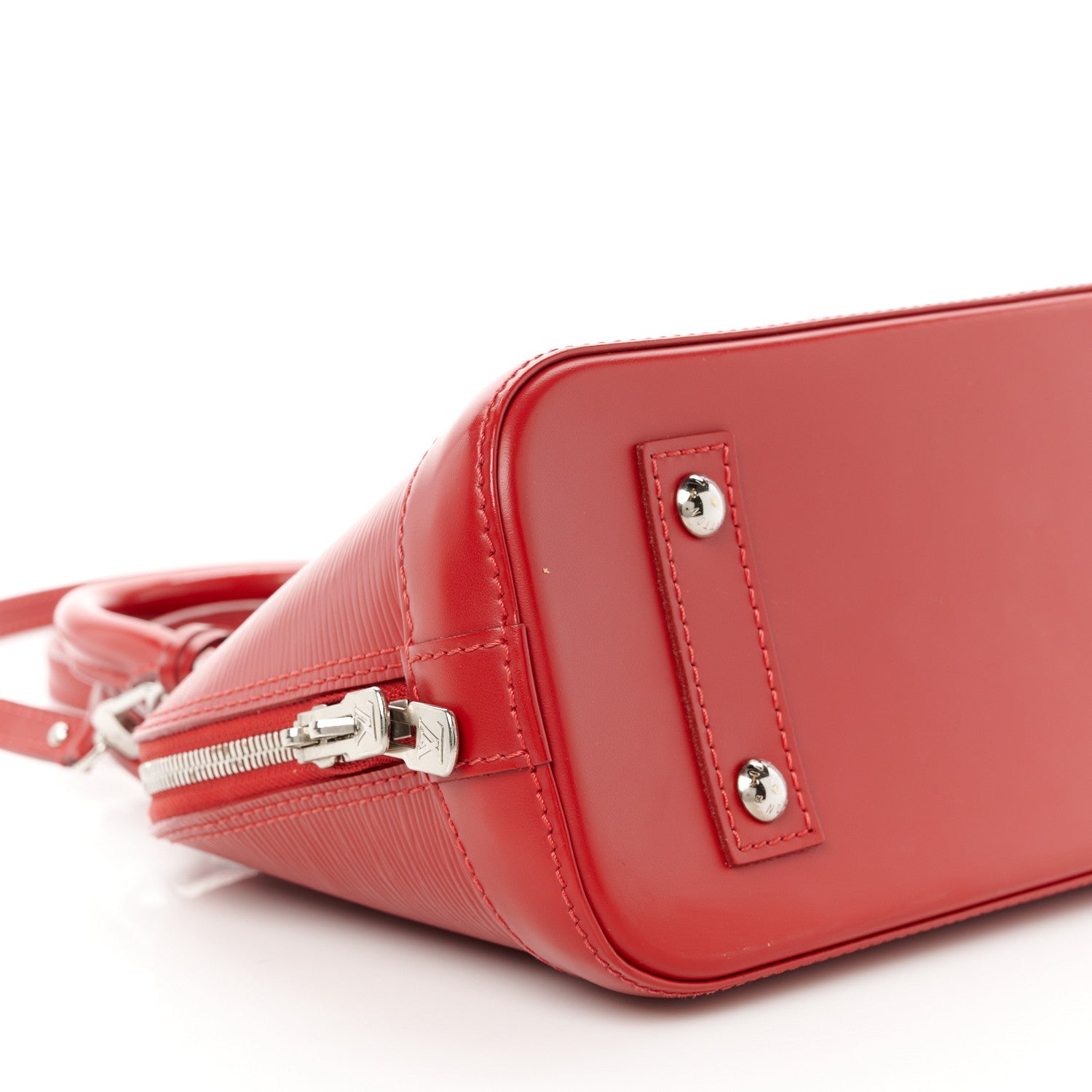 Louis Vuitton Epi Alma BB Carmine 10 of 12