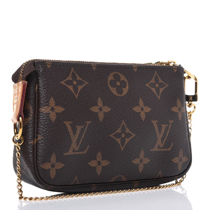 Louis Vuitton Monogram Mini Pochette Accessories 3 of 12