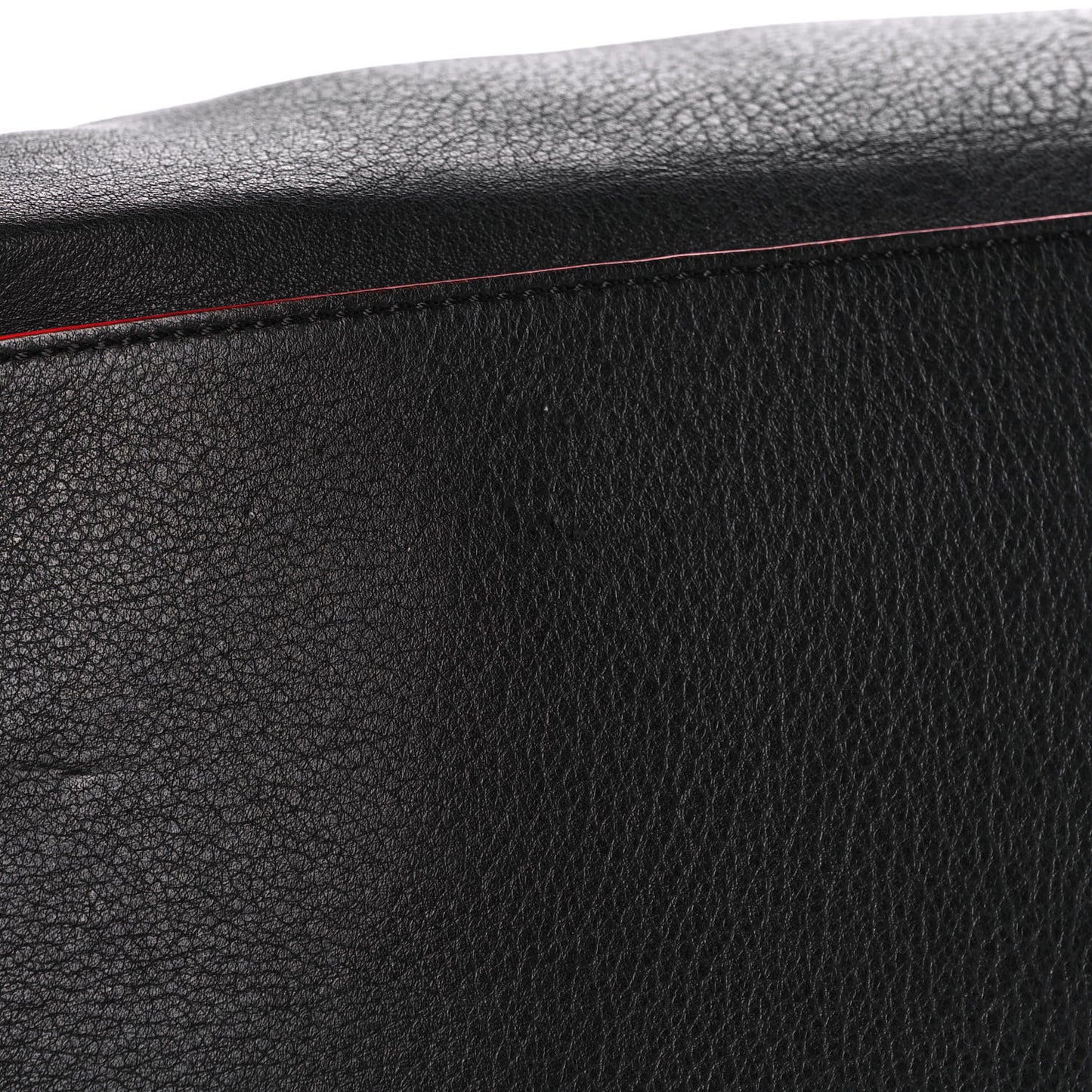 Calfskin Panettone Spiked Large Ranch Black