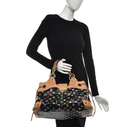 Louis Vuitton Monogram Multicolor Ursula Black 2 of 11