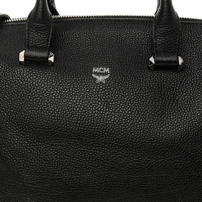 MCM Grained Calfskin Medium Ella Boston Black 8 of 11