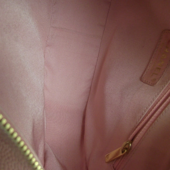 Chanel Caviar Shoulder Bag Pink 7 of 10