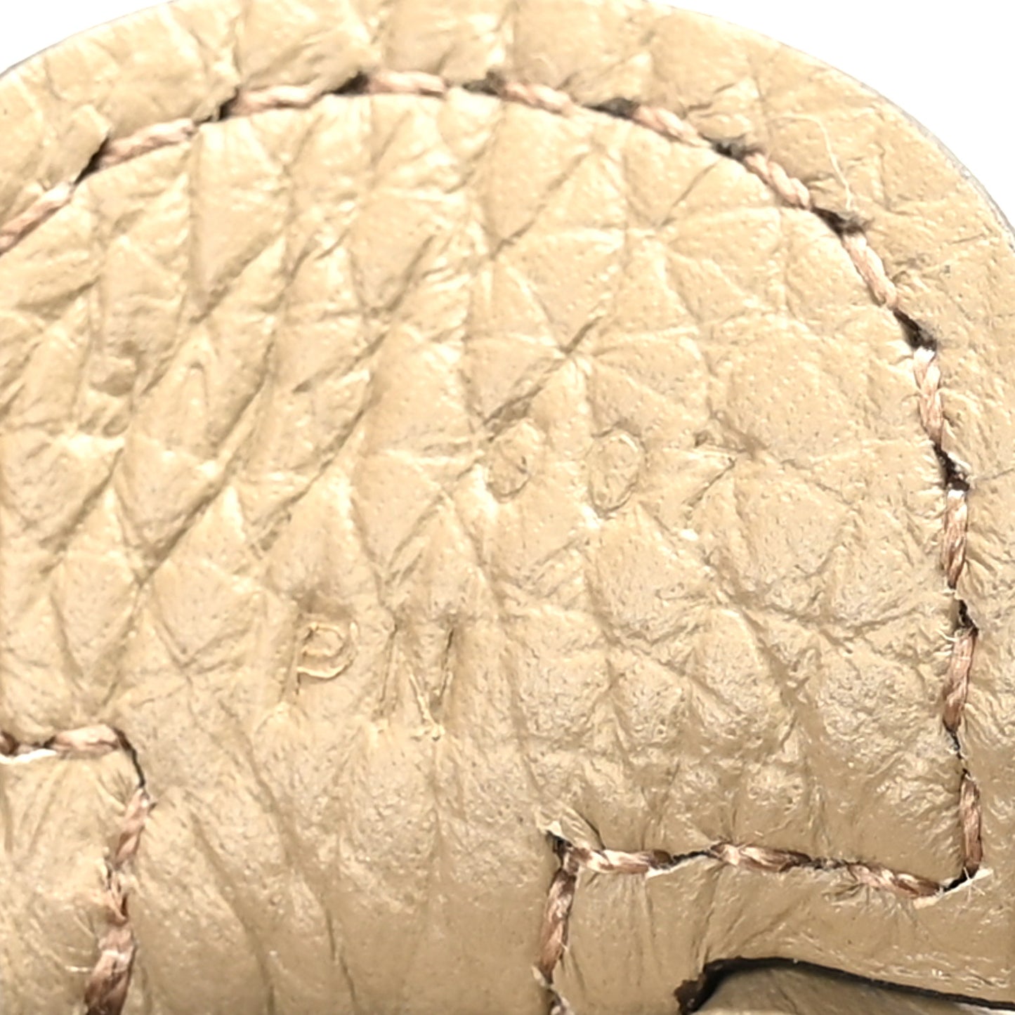 Taurillon Clemence Evelyne III PM Beige Marfa