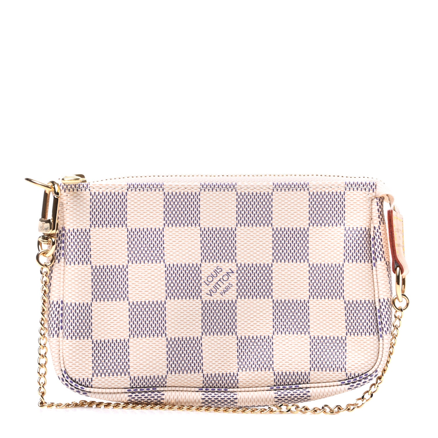 Louis Vuitton Damier Azur Mini Pochette Accessories 1 of 10