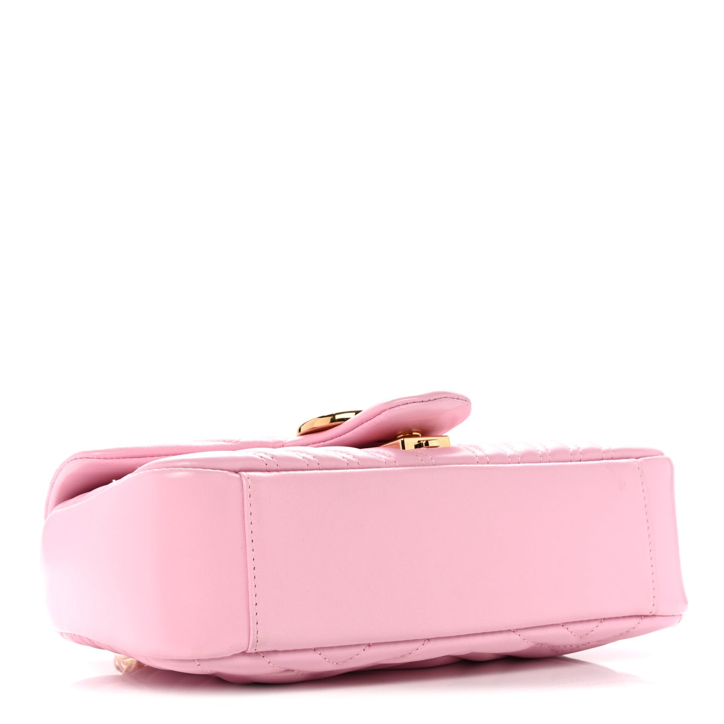 Lambskin Matelasse Medium GG Marmont Shoulder Bag Light Pink