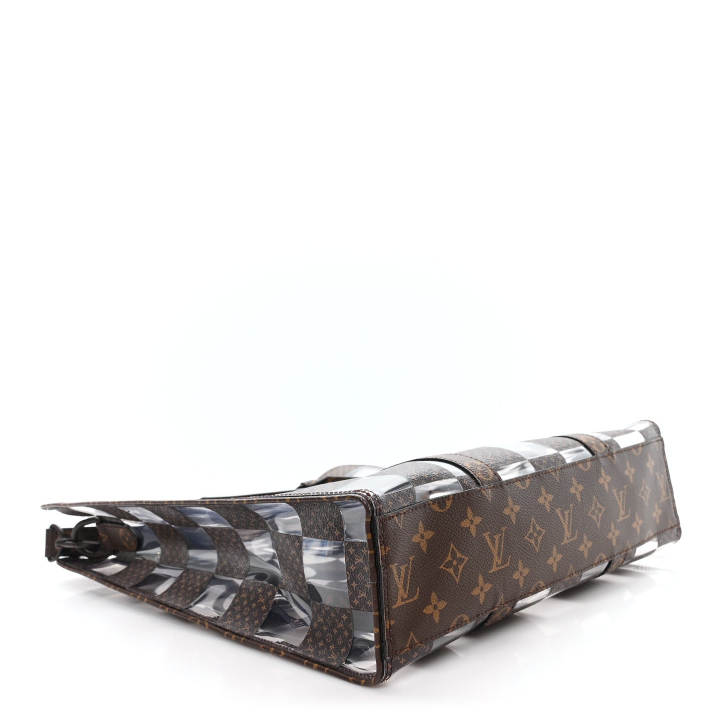 PVC Monogram Chess Sac Plat