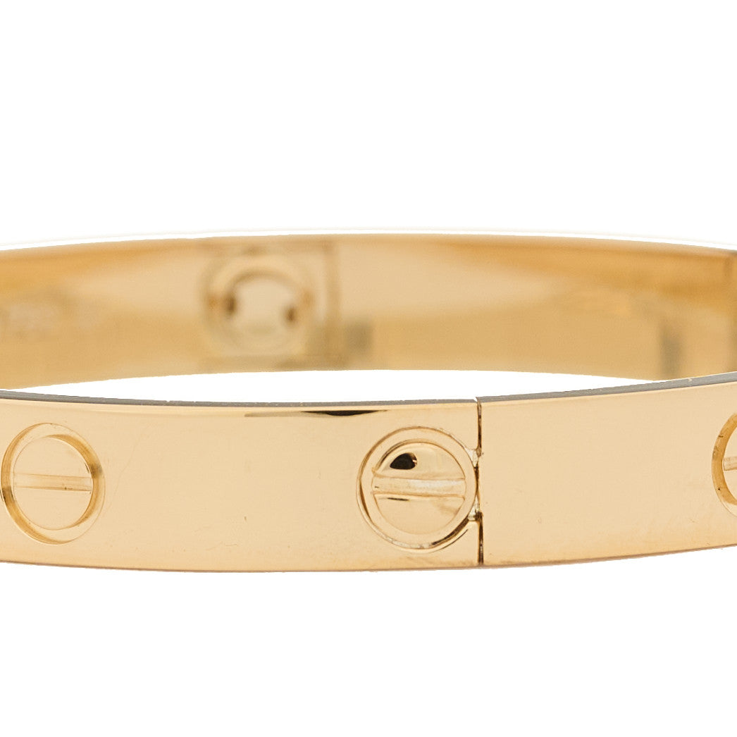Cartier 18K Yellow Gold LOVE Bracelet 16 2 of 7