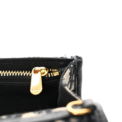 Christian Dior Oblique 30 Montaigne 2-In-1 Pouch Blue 10 of 13
