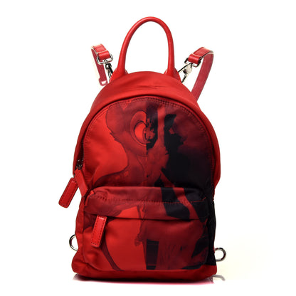 Givenchy Nylon Bambi Print Nano Backpack Red 1 of 8
