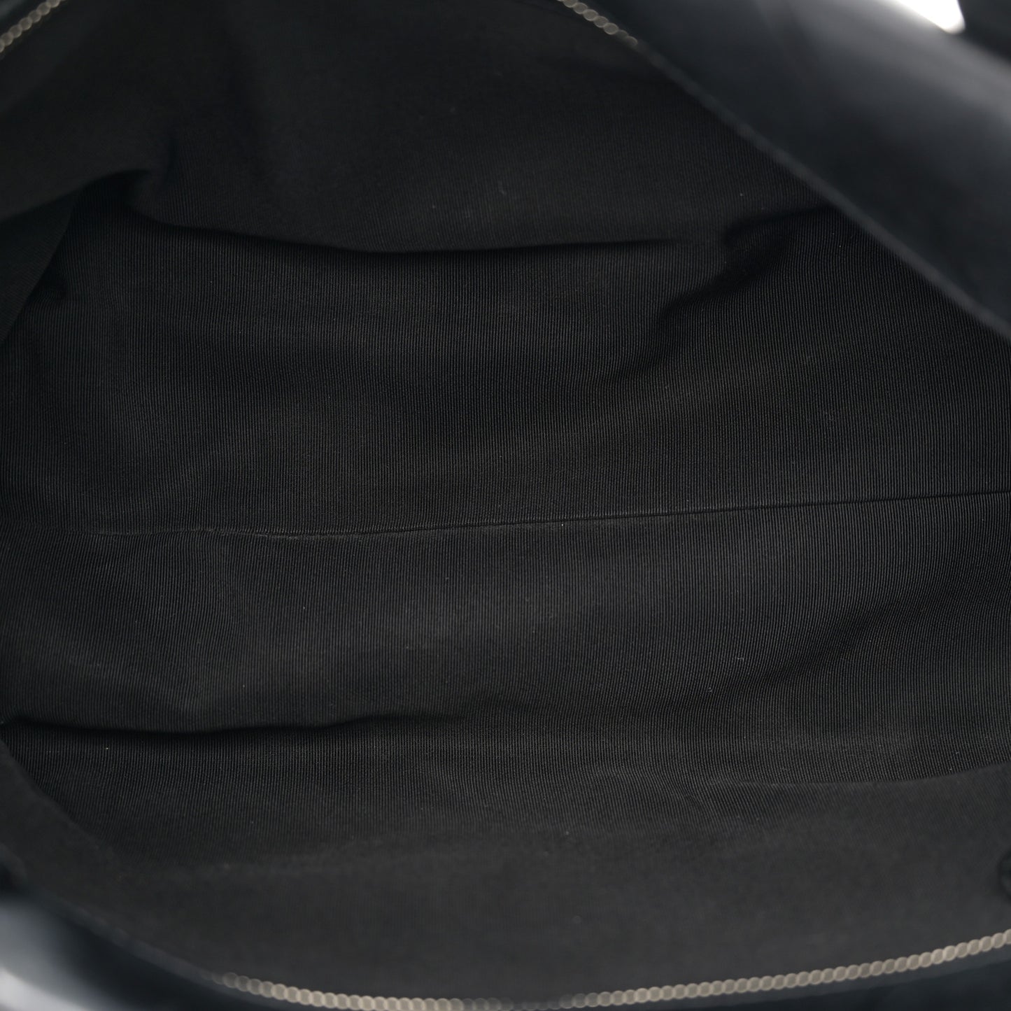 Calfskin Chevron CC All Day Tote Black