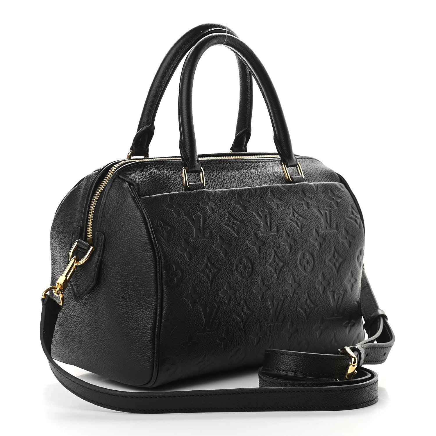 Louis Vuitton Empreinte Speedy Bandouliere 25 NM Black 3 of 8