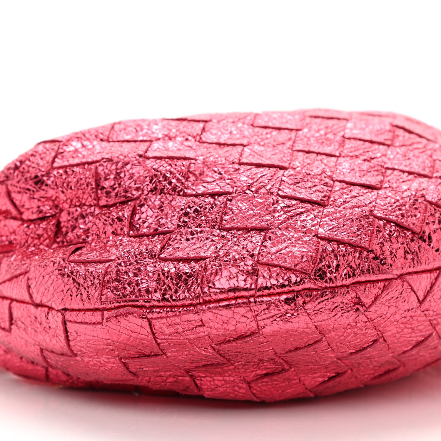 Bottega Veneta Metallic Nappa Intrecciato Mini Jodie Lollipop 9 of 10